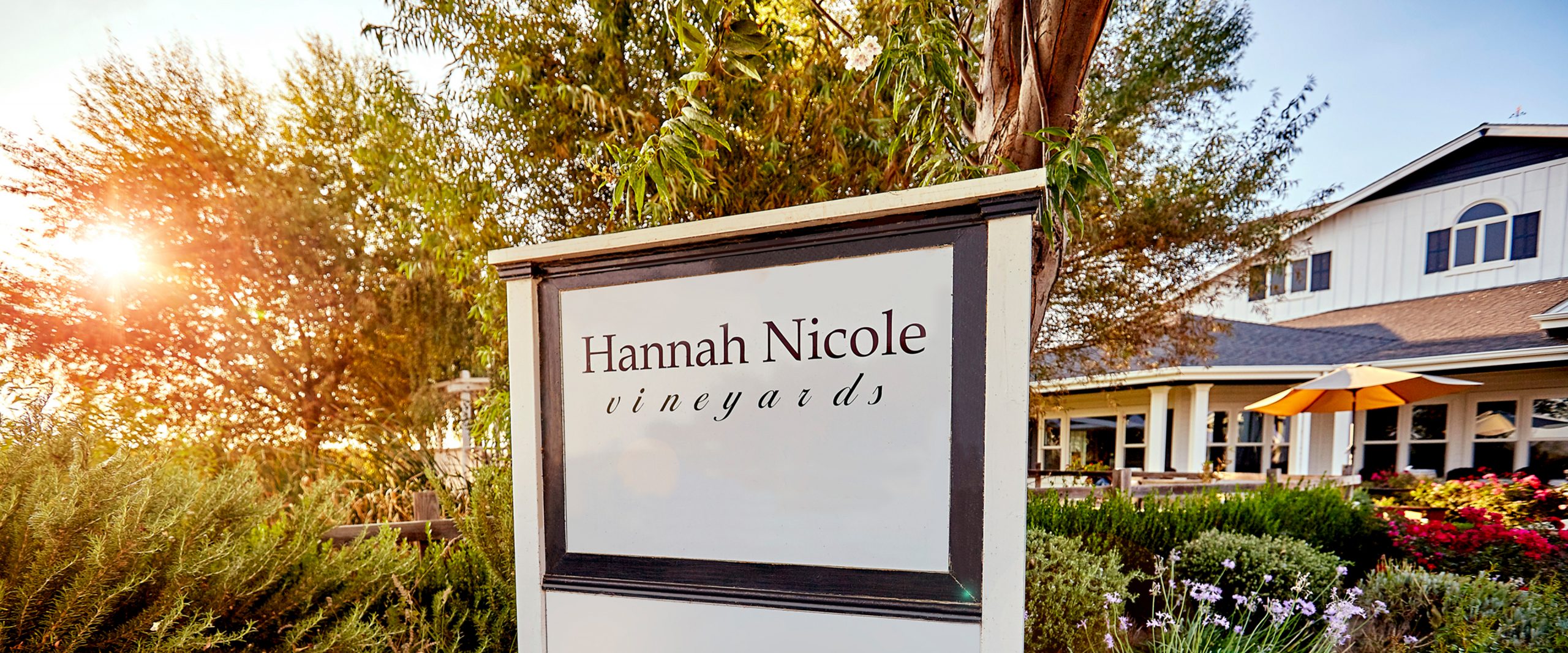 Hannah Nicole Vineyards Sign